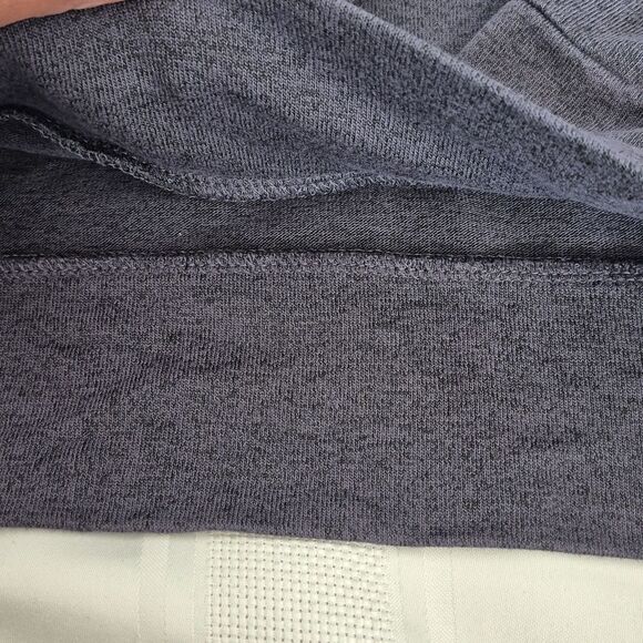 Dark Gray Hoodie with Black Drawstrings - Picture 13 of 16